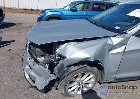 2016 BMW X3 Sdrive28I из США, поврежденный, VIN 5UXWZ7C50G0R31901